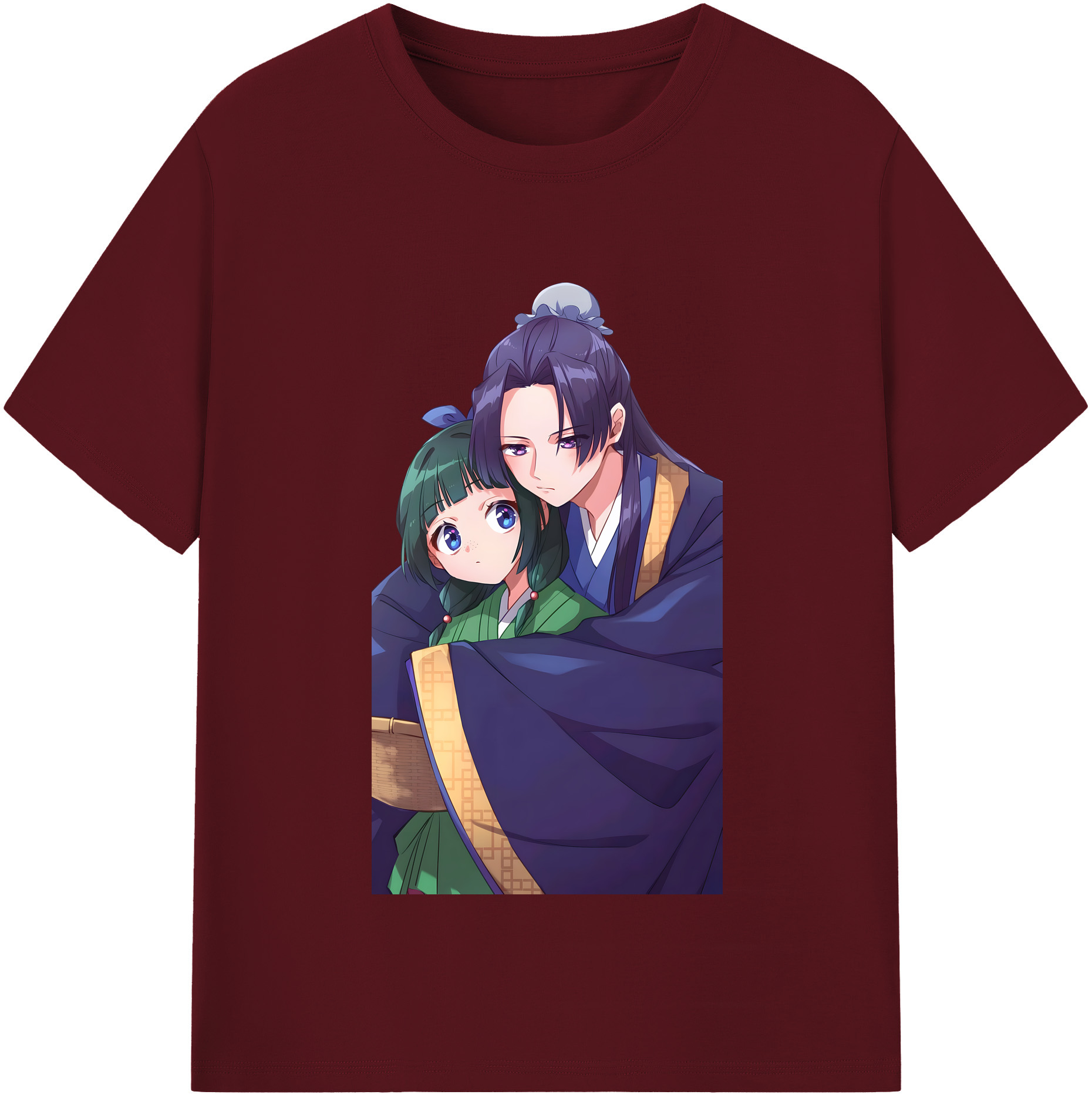 （画像用） 薬屋のひとりごと The Apothecary Diaries 綿100％半袖Tシャツ（フロントプリント）